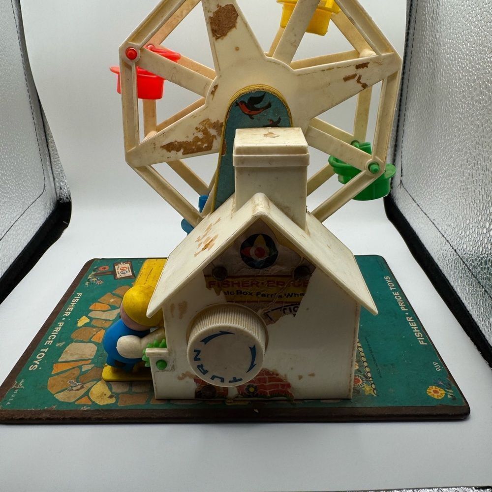 Fisher-Price Colorful Ferris Wheel Playset around 1966 - Picture 1 of 7
